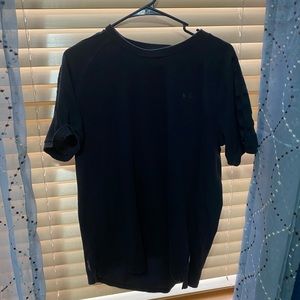 black adidas skateboarding shirt